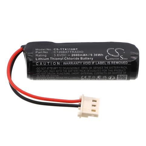 Bateria  technoalarm c126battradio tx110