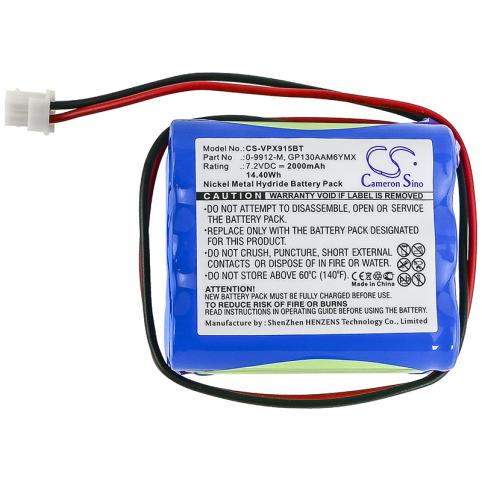 Bateria alarma visonic powermax+ alarm control panel