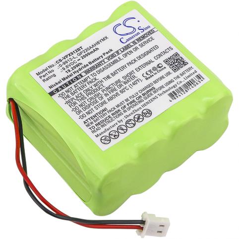 Batería para visonic 0 9912 l 0 100459