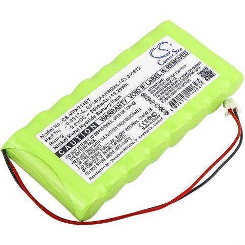 Batería para visonic 0 9912 g amber select