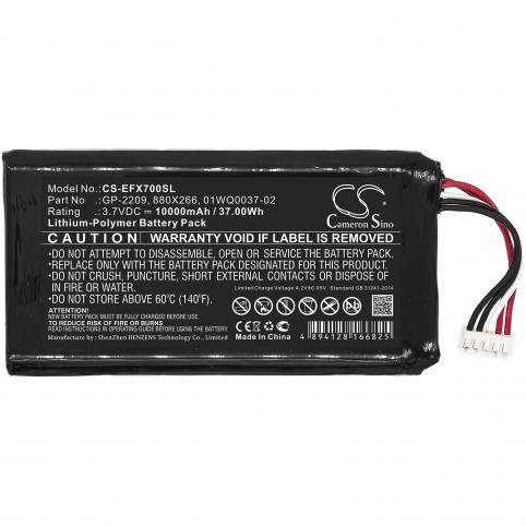 Bateria dispositivo de medida exfo max 700b c