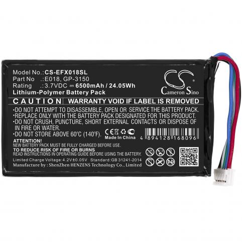 Bateria dispositivo de medida exfo ox1