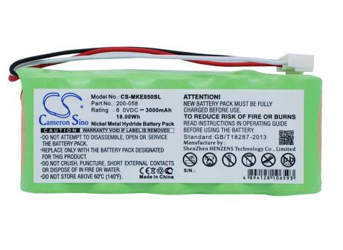 Bateria dispositivo de medida ge magna mike 8500