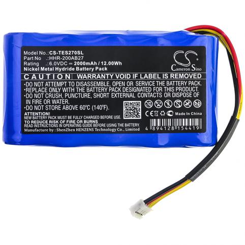 Bateria dispositivo de medida testo fluegas analyzer
