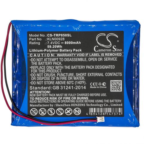 Bateria dispositivo de medida trimble sps855 modular receiver