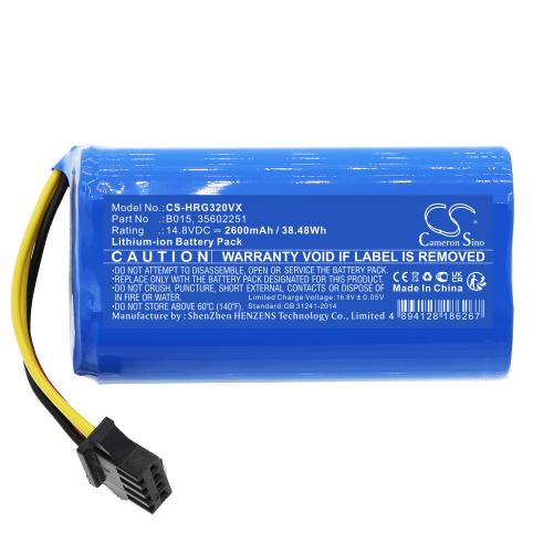 Batería para hoover b015 hgo31