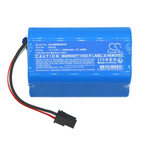 Bateria aspiradora robzone moppy 2.0 profi