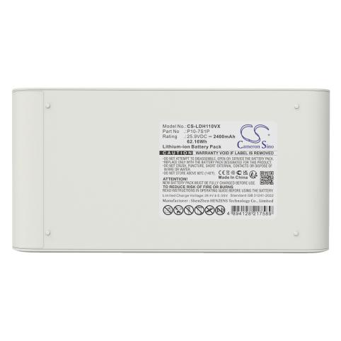 Bateria aspiradora lydsto h11