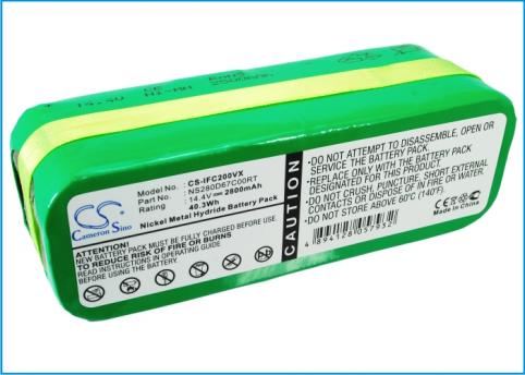 Batería para aspiradora infinuvo cleanmate qq 2l