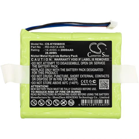 Bateria aspiradora kaily s710