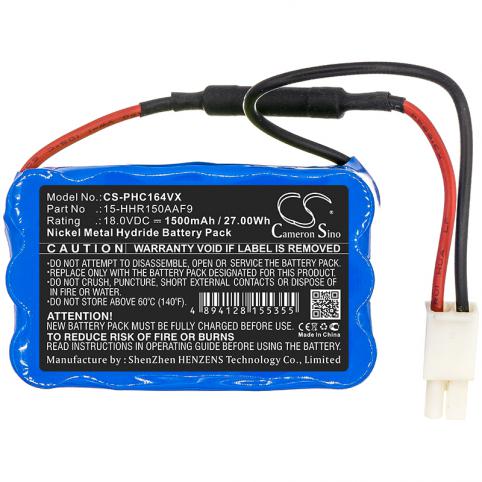 15 hhr150aaf9 fc6164 batería aspiradora philips