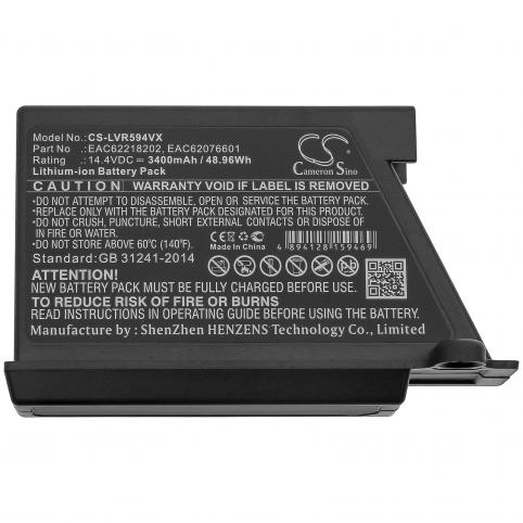 Bateria aspiradora lg vr6600pg