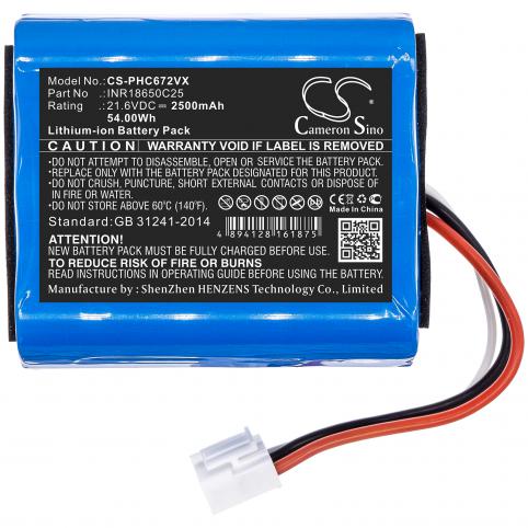 Bateria aspiradora philips fc6726 01
