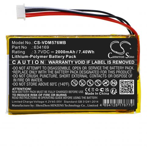 Bateria monitor de bebe v tech rm5764hd