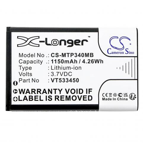 Bateria monitor de bebe motorola ease 44