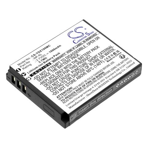 Bateria  generic np-6l fhd 1080p 44mp digital camera
