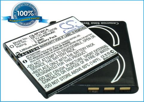 Bateria videocamara casio exilim ex s200pk