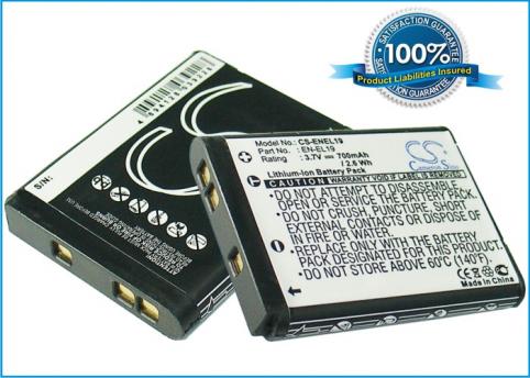Batterie camescope appareil photo nikon coolpix s2550 