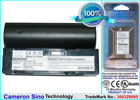 Batterie camescope appareil photo jvc thomson vmd1 
