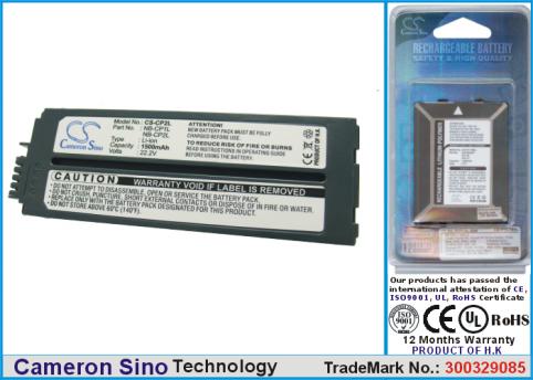 Bateria videocamara canon selphy cp  500
