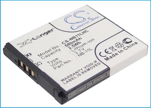 Batería para noir 680 mah