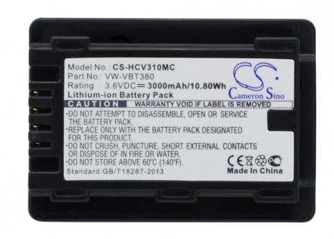 Batería para videocámara panasonic hc vx870