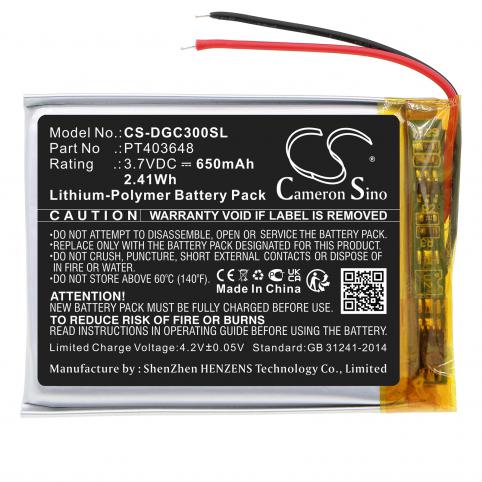 Bateria casco sin fil denon ah gc30