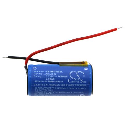 Bateria casco sin fil bose soundsport free charging case