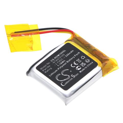 Bateria casco sin fil rode go transmitter