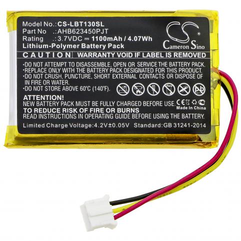 Bateria  listen technologies ahb623450pjt audio guide