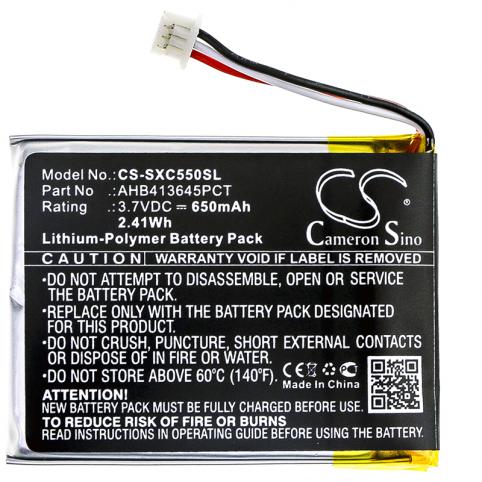 Bateria  sennheiser ahb413645pct pxc 550