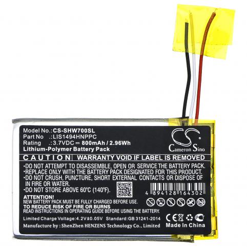 Bateria casco sin fil sony mdr hw700ds