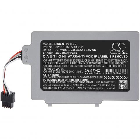 Bateria console juegos nintendo wii u 8g