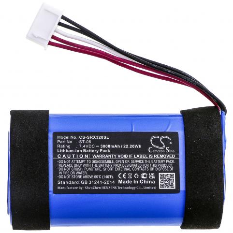 St 06 srs xb31 batería altavoz sony