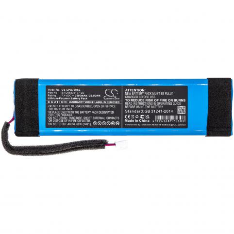 Batería para lg eac66836137 2s xboom go pl7