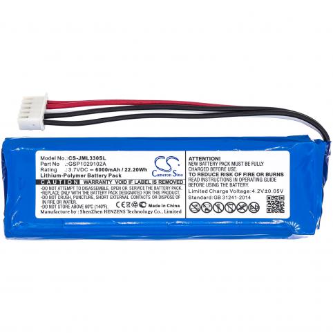 Bateria  jbl gsp1029102a charge 3