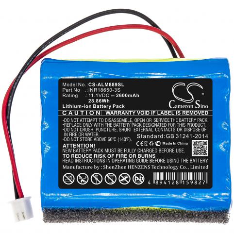 Bateria  altec lansing inr18650-3s imw888simw889n-blkc