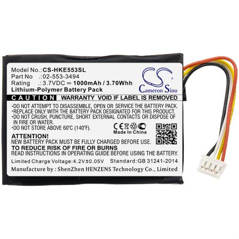 Bateria  harman/kardon 02 553 3494