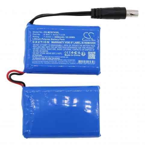 Refc batería k bat 7.4volt 3.0a