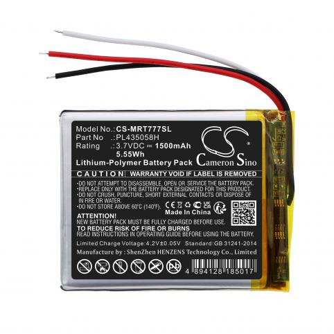 Bateria gps roadmate rm7771t lmb