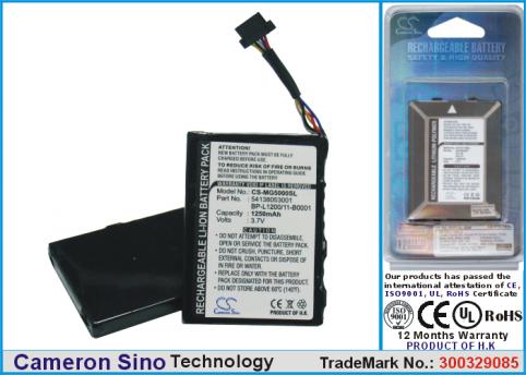 Bateria gps typhoon myguide typhoon myguide silverguide 5000