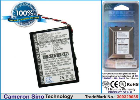 Bateria  navman t300 3