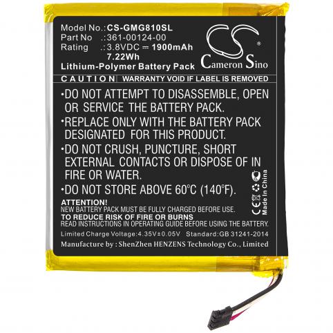 Bateria  garmin 361-00124-00 approach g80