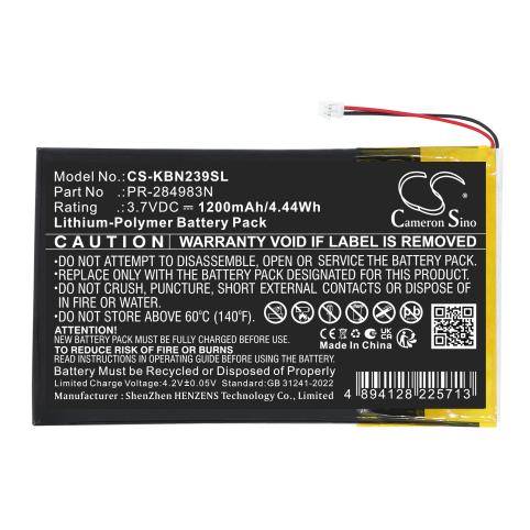 Batería para kobo pr 284983n clara hd n249