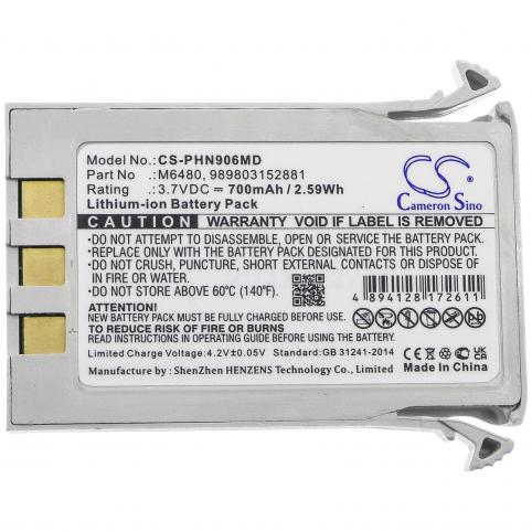 Bateria medico philips research precess wireless module