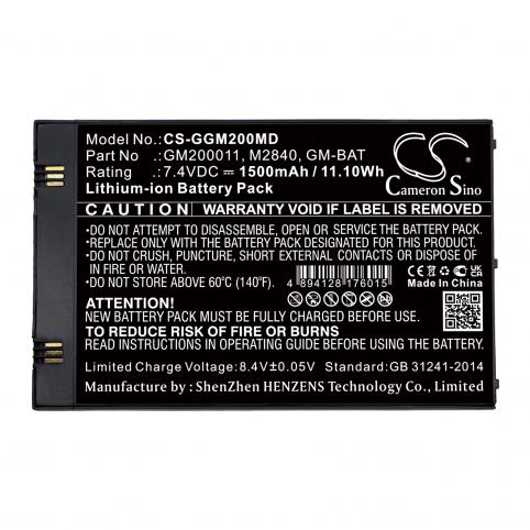 Batería para ge gm200011 echographe vscan