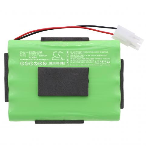 Batería para mangar cd0312 airflo 24 low pressure air 