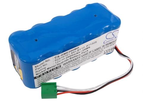 Bateria medico hellige monitor dash 2000