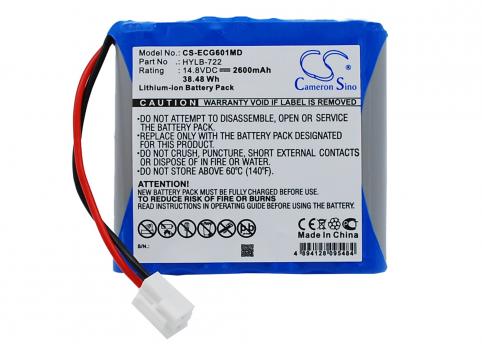 Bateria medico biocare ecg 6010