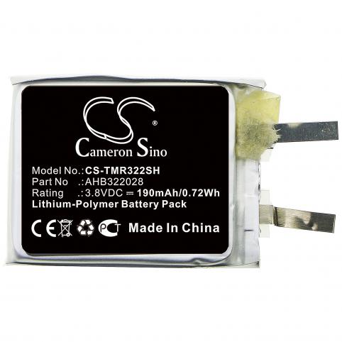 Batería para tomtom ahb322028 runner cardio